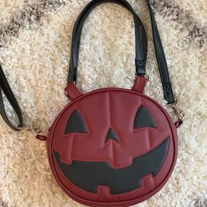 Love Pain and Stitches Pumpkin with Handles